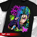 Camisa Jinx League of Legends - Arcane